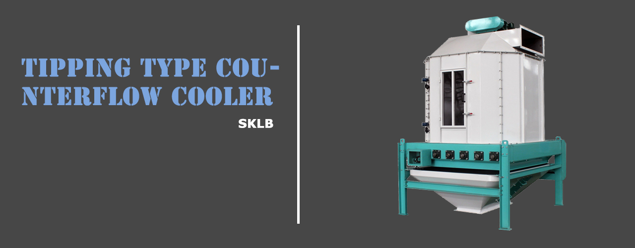 tipping type counterflow cooler